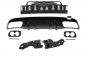 Preview: Mercedes-Benz C-Klasse W205 C43 AMG Look Diffusor + Blenden