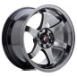 Preview: 15 Zoll Felgen Felge Japan Racing Wheels JR3 Hyper Black