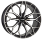 Preview: 20 Zoll ACE WHEELS Felgen Felge AFF09 Dark Shiny Black, Face Polished (BP)