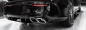 Preview: HECKDIFFUSOR + AUSPUFFBLENDEN (CHROM) IM C63 AMG OPTIK FÜR MERCEDES A205 C205 Coupe Cabrio