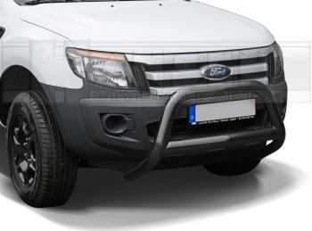 Frontschutzbügel schwarz 89mm Ford Ranger (2012-2015)  inkl. CH Gutachten