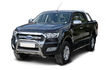 Frontschutzbügel 89 mm oval Ford Ranger (2016 - 12/2018) (aus Edelstahl) inkl. CH Gutachten