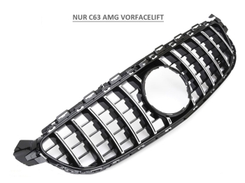 Kühlergrill Grill für Mercedes A205, C205, S205, W205,  C63 AMG PANAMERICANA (NUR C63 VORFACELIFT)