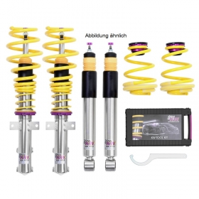 KW Gewindefahrwerk Variante 1 inox VW Polo 9N GTI