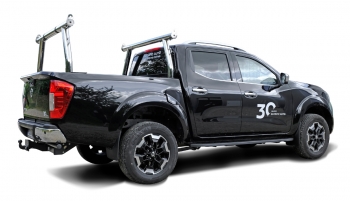 Ladder Rack Gepäckträger für Pickup's verstellbar aus Edelstahl / SET
