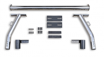 Preview: Ladder Rack Gepäckträger für Pickup's verstellbar aus Edelstahl / SET