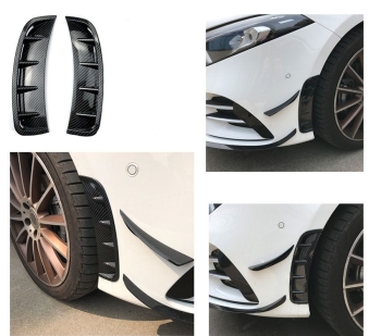 AMG OPTIK LÜFTEINLASSE FRONSPOILER CARBON OPTIK für Mercedes W177 A-Klasse