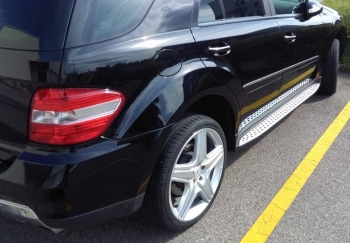 Alu Trittbretter Mercedes ML / W164