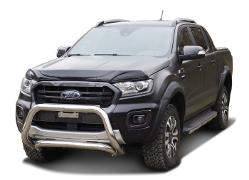 Frontschutzbügel 76 mm oval Ford Ranger (2016 - 12/2018) (aus Edelstahl) inkl. CH Gutachten
