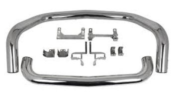 Frontschutzbügel 76 mm oval Ford Ranger (2016 - 12/2018) (aus Edelstahl) inkl. CH Gutachten