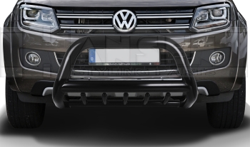 Frontschutzbügel mit Unterfahrschutz 89 mm VW Amarok (2010-) (aus pulverbeschichtetem Stahl) inkl. CH Gutachten