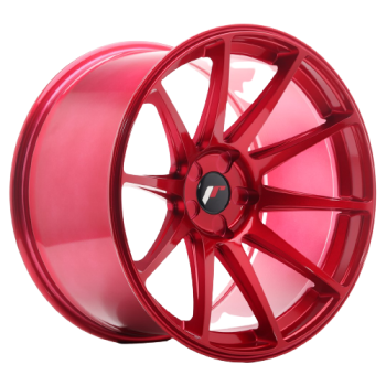 15 Zoll Felgen Felge Japan Racing Wheels JR11 Red
