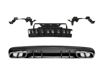 Mercedes-Benz C-Klasse W205 C63 AMG Look Diffusor + Blenden