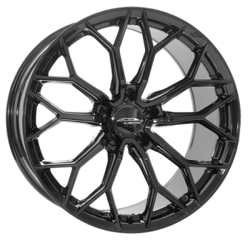 20 Zoll ACE WHEELS Felgen Felge AFF09 Dark Shiny Black