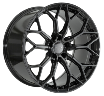 20 Zoll ACE WHEELS Felgen Felge AFF09 Dark Shiny Black